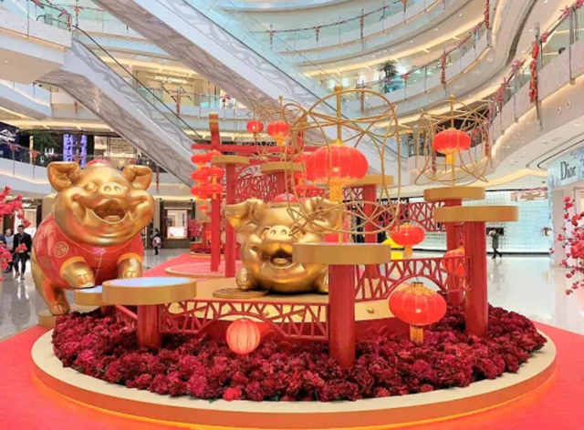 2019上海各大商場(chǎng)美陳展欣賞