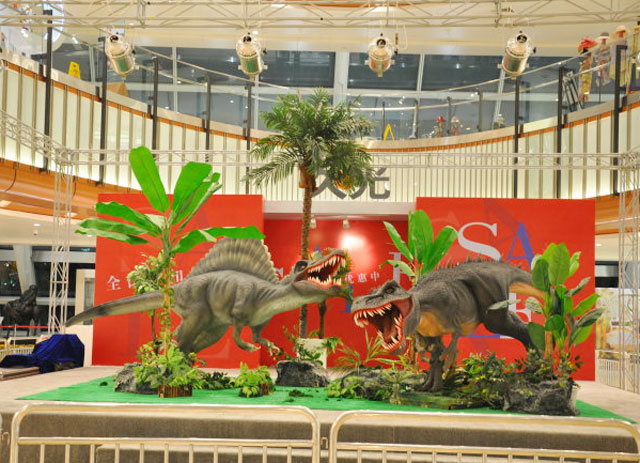 地面式美陳DP點(diǎn)陳列