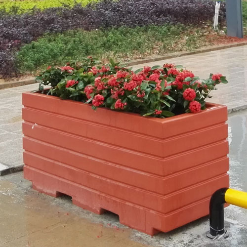 廣場仿木景觀花盆