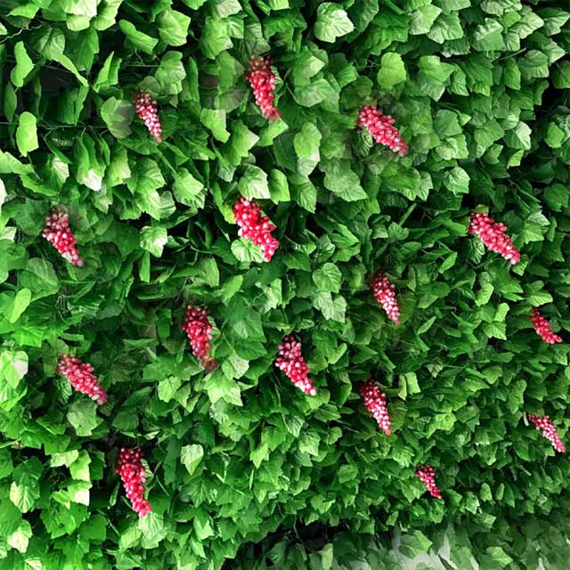 商場(chǎng)仿真花藤裝飾