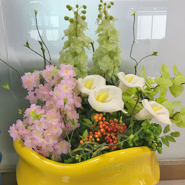 商場(chǎng)仿真花藝美陳