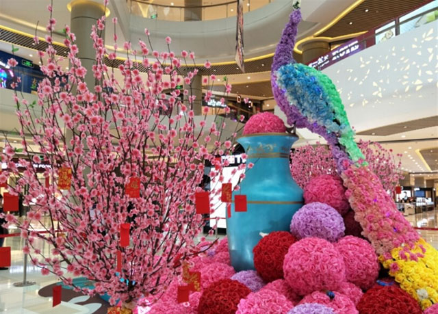 春季氛圍美陳布置