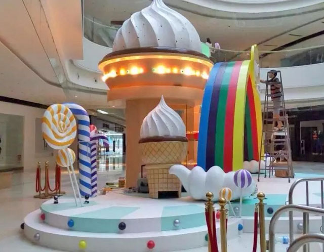 購物中心美陳慶典布置