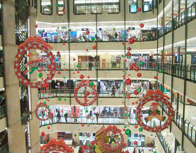購物中心開業(yè)慶典空間美陳