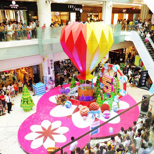 商場開業(yè)美陳裝飾更注重細(xì)節(jié)的處理