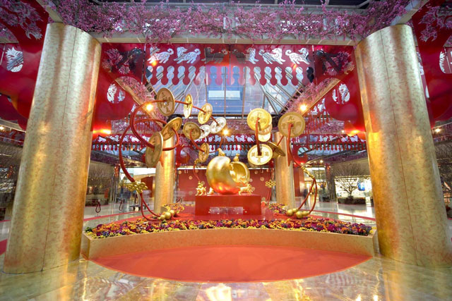 商場(chǎng)新年美陳的功效